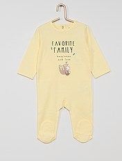 Pyjama Vetements Bebe Vert Kiabi