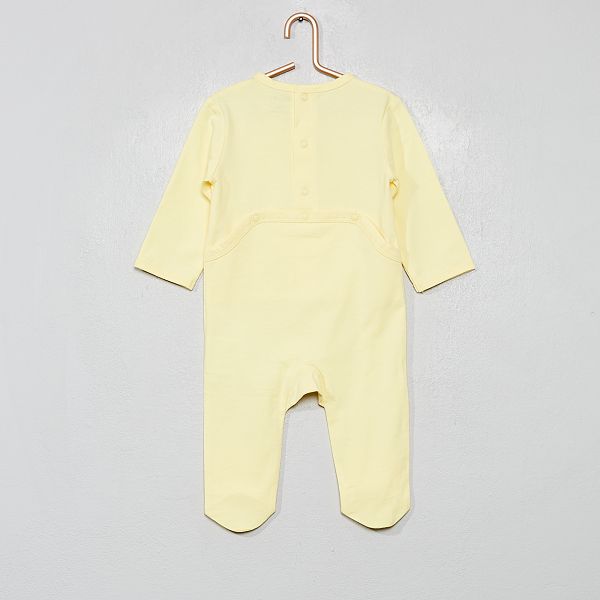 Pyjama Jersey Bebe Fille Jaune Licorne Kiabi 9 00