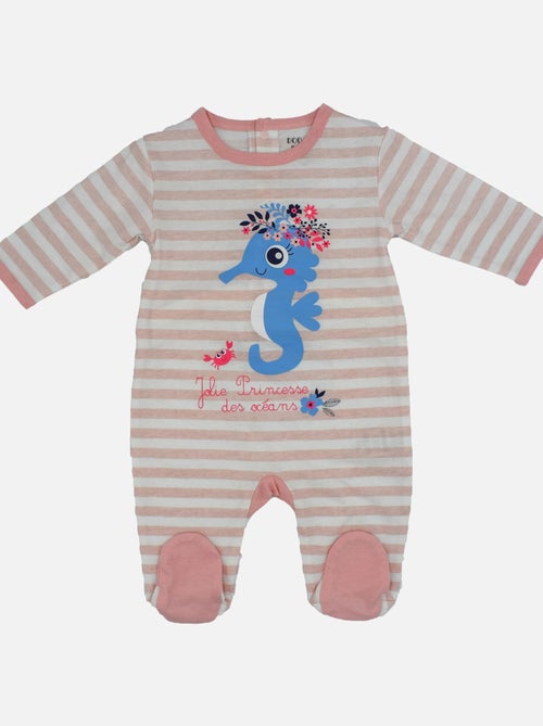 Pyjama Jersey 'mini Princesse''doo&bo' - Kiabi