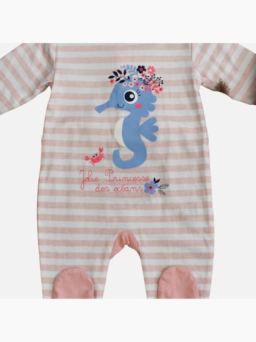 Pyjama Jersey 'mini Princesse''doo&bo' - Kiabi