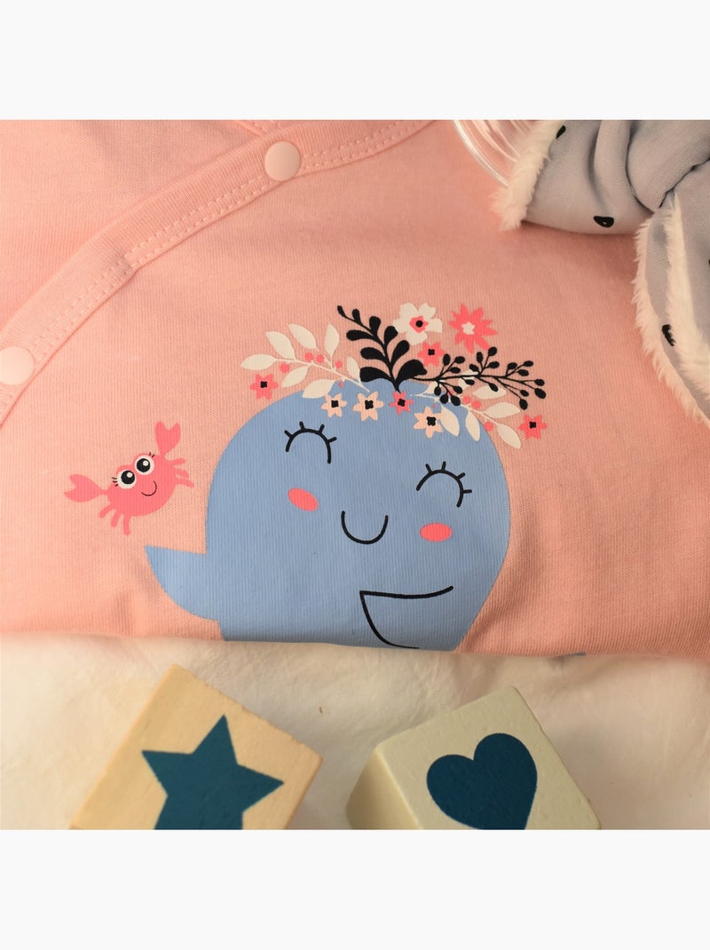 Pyjama Jersey 'mini Princesse''doo&bo' Rose clair - Kiabi