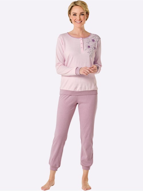 Pyjama Jersey Moelleux - Taille Standard - Witt - Kiabi Pyjama Jersey Moelleux - Taille Standard - Witt - Kiabi