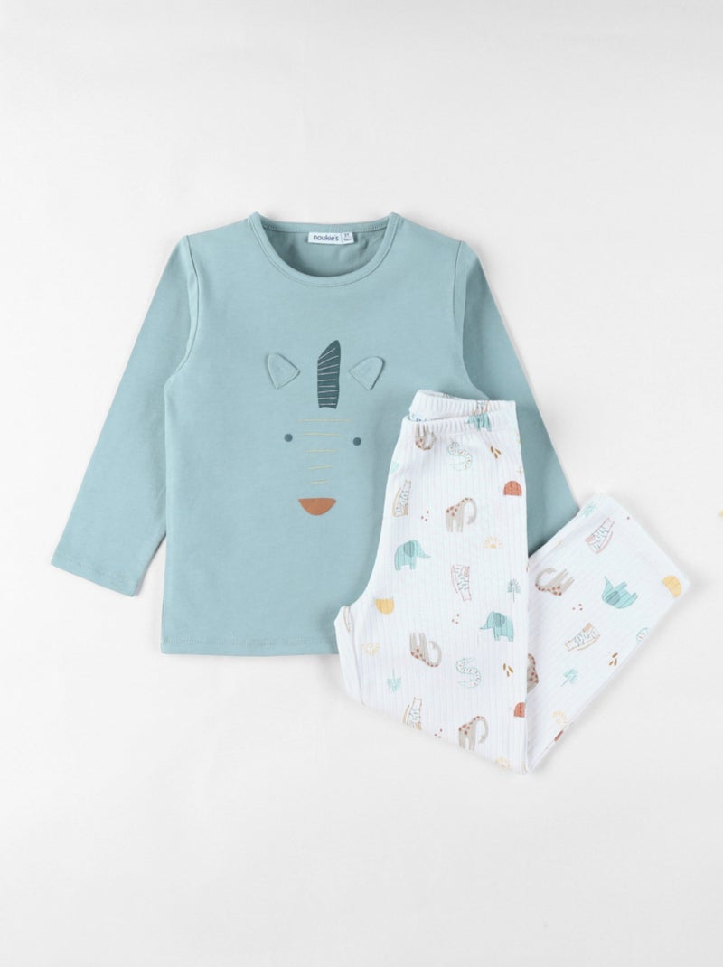 Pyjama, Jersey Noukie's Bleu - Kiabi