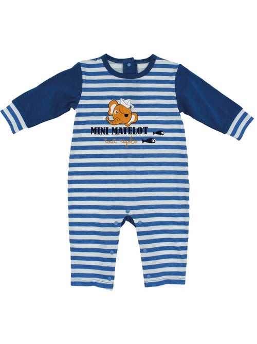 Pyjama Jersey 'petit Moussaillon''doo&bo' - Kiabi