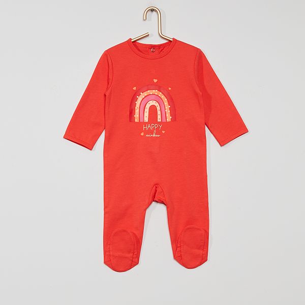 Pyjama Jersey Bebe Fille Arc En Ciel Kiabi 5 40