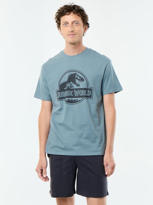 Pyjama 'Jurassic Park' t-shirt + short - 2 pièces - Kiabi Pyjama 'Jurassic Park' t-shirt + short - 2 pièces - Kiabi