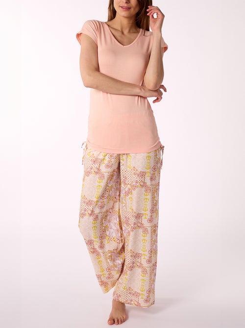 Pyjama KAWANDI rose - MELISSA BROWN - Kiabi Pyjama KAWANDI rose - MELISSA BROWN - Kiabi
