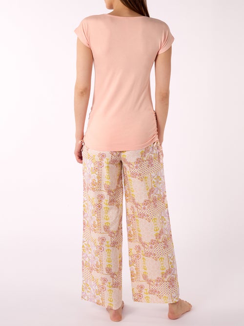Pyjama KAWANDI rose - MELISSA BROWN - Kiabi Pyjama KAWANDI rose - MELISSA BROWN - Kiabi