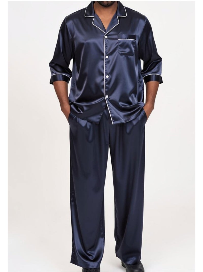 pyjama Kebello Bleu marine - Kiabi