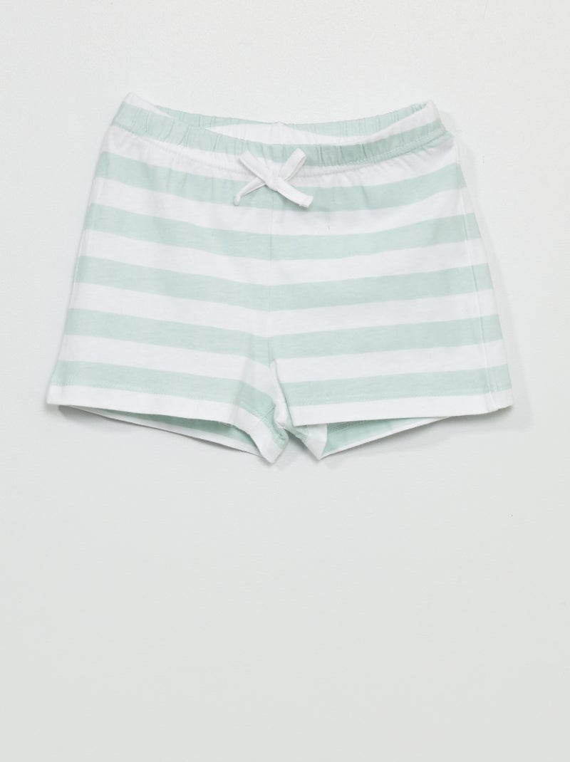 Pyjama 'La petite sirène' 'Disney' - 2 pièces blanc/vert - Kiabi