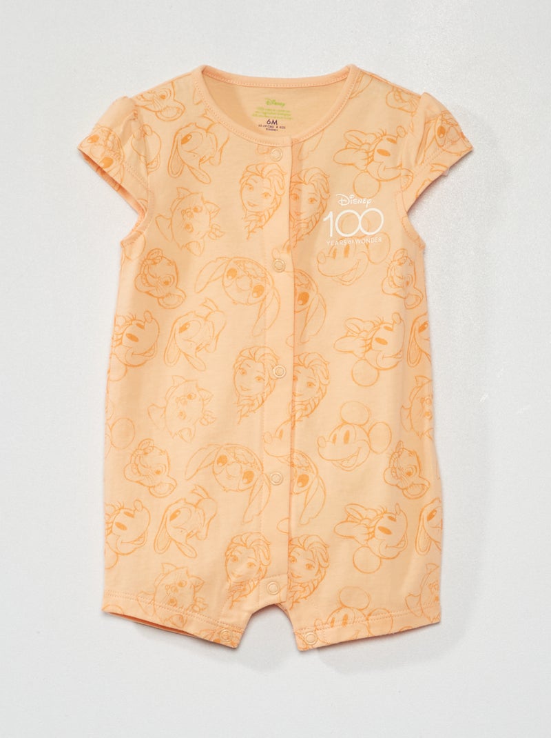Pyjama léger 'Disney' Orange - Kiabi