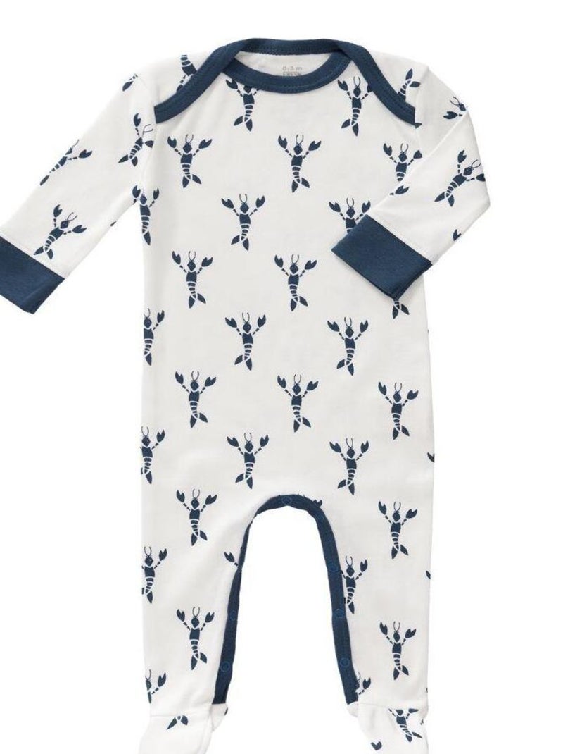 Pyjama léger Homard bleu indigo (3-6 mois) Bleu - Kiabi