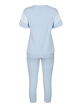 Pyjama leggings top manches courtes Smooth