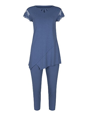 Pyjama leggings tunique manches courtes Juliette