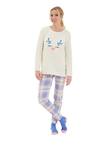 Pyjama leggings tunique manches longues Holiday
