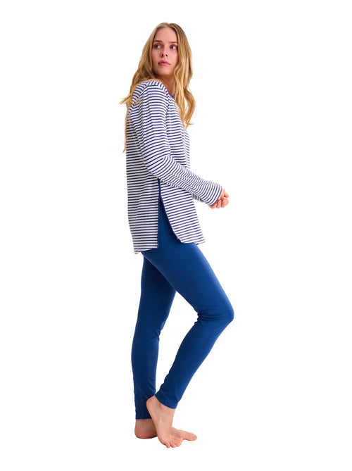 Pyjama leggings tunique manches longues INFINITY - Kiabi