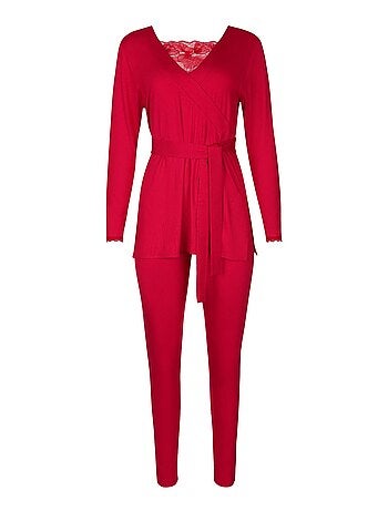 Pyjama leggings tunique manches longues Sympathy