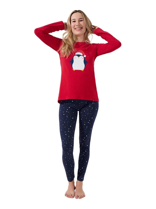 Pyjama leggings tunique manches longues Twinkle Star - Kiabi