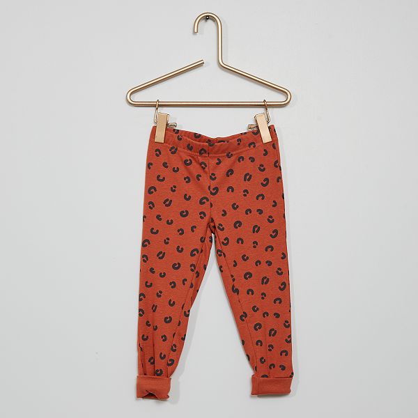 Pyjama Leopard Le 2eme A 1 Bebe Garcon Rouge Kiabi 9 00