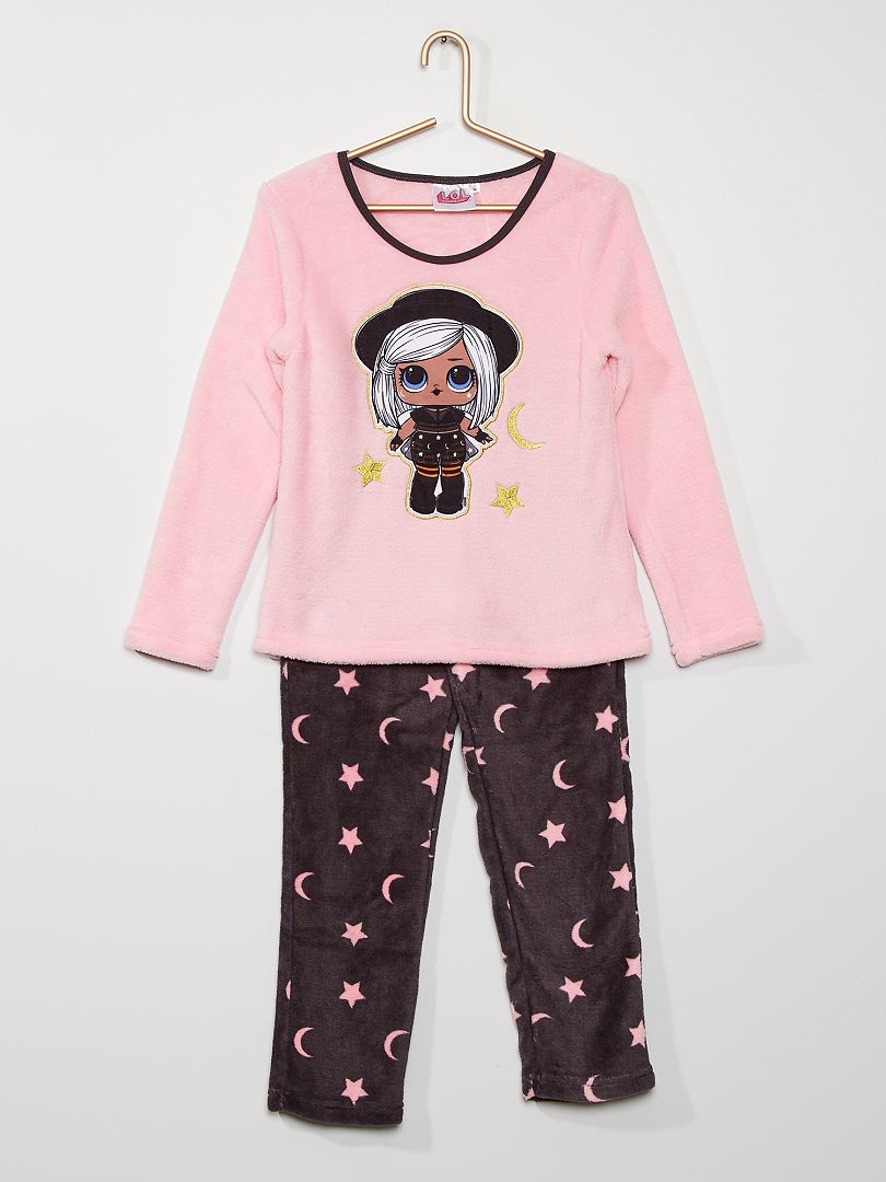 Pyjama Lol Surprise - pyjama polaire fille rose foncé - Cdiscount  Prêt-à-Porter