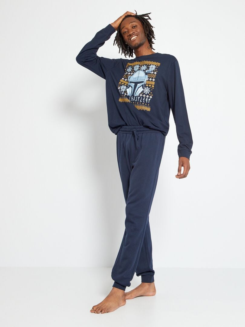 Pyjama long - imprimé 'Star Wars' - 2 pièces Bleu marine - Kiabi