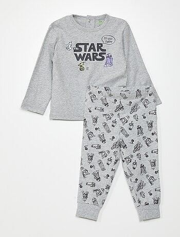 Pyjama long - Imprimé 'Star Wars' - 2 pièces - Kiabi