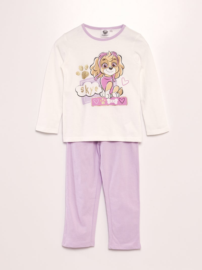Pyjama long 2 pièces 'Pat' Patrouille' Blanc - Kiabi