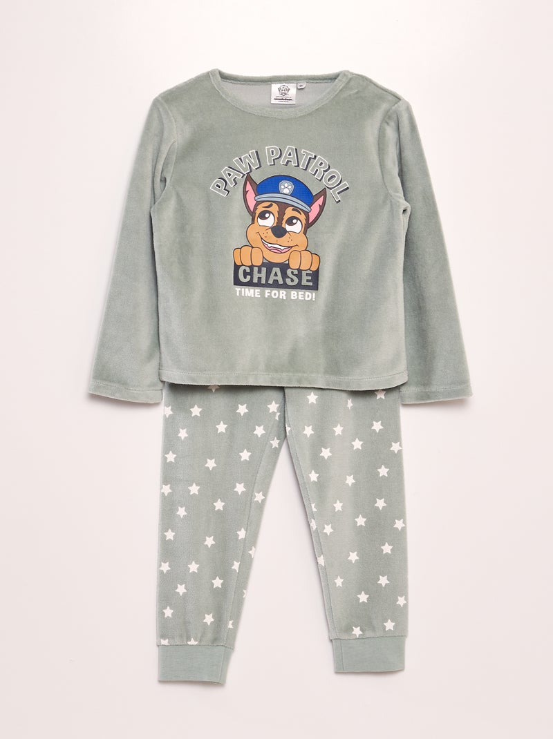 Pyjama long 2 pièces 'Pat' Patrouille' Vert - Kiabi