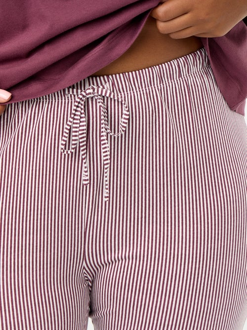 Pyjama long 2 pièces rayé - Kiabi Pyjama long 2 pièces rayé - Kiabi