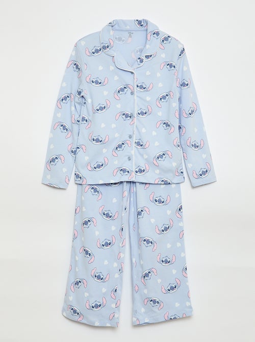 Pyjama long 2 pièces 'Stitch' 'Disney' - Kiabi