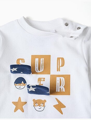 Pyjama long à motif d'étoiles