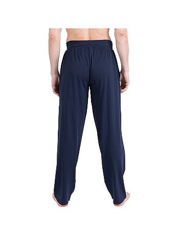 Pyjama long col ouvert homme coton issu de l'agriculture biologique