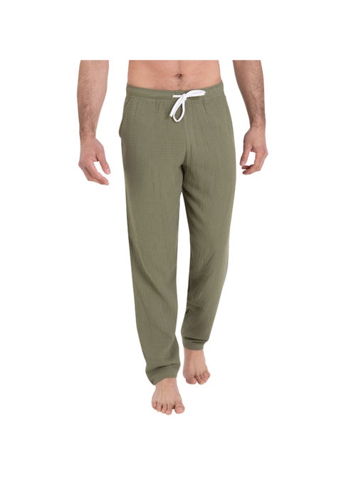 Pyjama long col rond homme Easy coton Athena - Kiabi