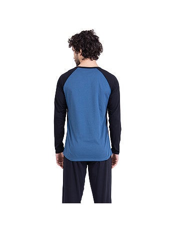 Pyjama long col rond homme Ecopack Construction Athena