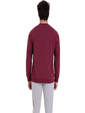 Pyjama long col rond homme Sport Athena