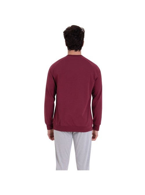 Pyjama long col rond homme Sport Athena - Kiabi