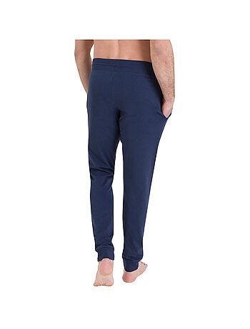 Pyjama long col rond homme Waffle Athena