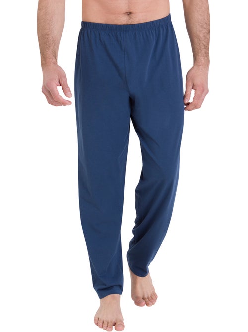 Pyjama long col V homme Ecopack Serigraphie Athena - Kiabi