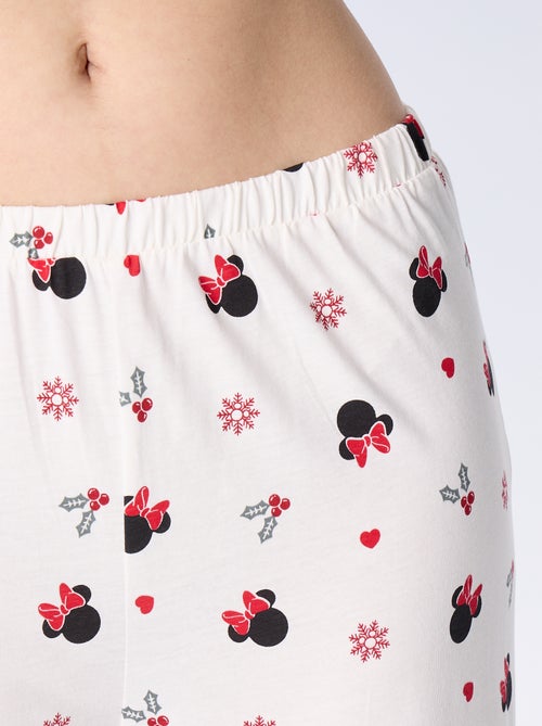 Pyjama long de Noël 'Mickey' 'Disney' - 2 pièces - Kiabi