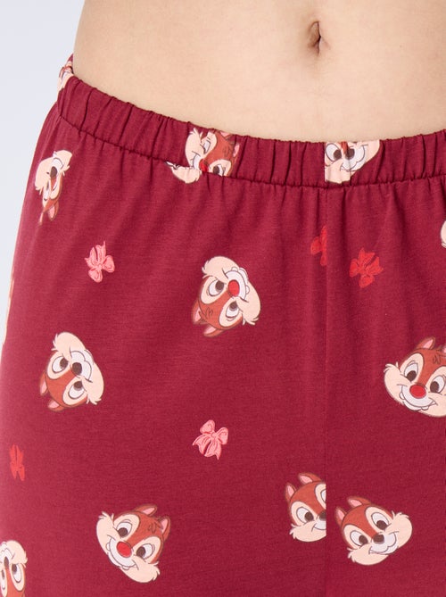 Pyjama long de Noël 'Mickey' 'Disney' - 2 pièces - Kiabi