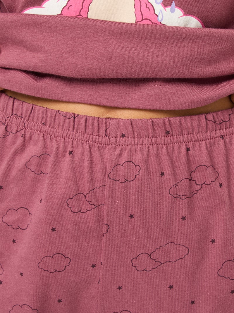 Pyjama long 'Disney' 'Lotso' 'Toy Story'  - 2 pièces Rose - Kiabi