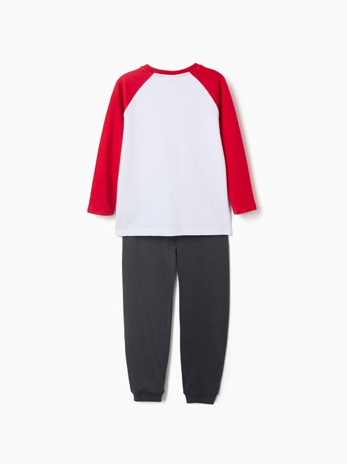 Pyjama long en coton à imprimé Pokémon - Kiabi Pyjama long en coton à imprimé Pokémon - Kiabi