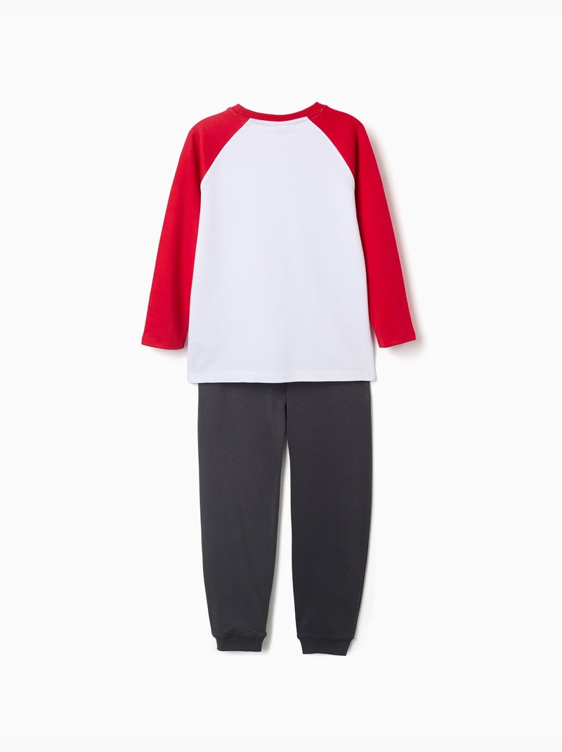 Pyjama long en coton à imprimé Pokémon Blanc - Kiabi