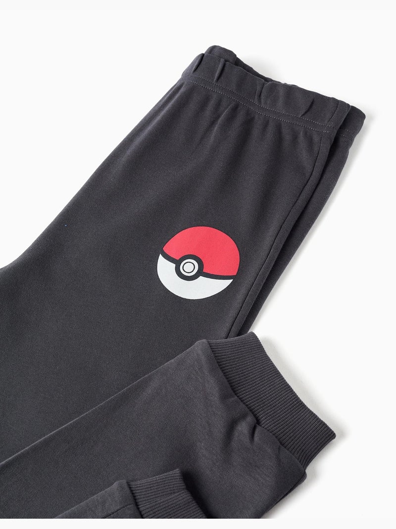 Pyjama long en coton à imprimé Pokémon Blanc - Kiabi