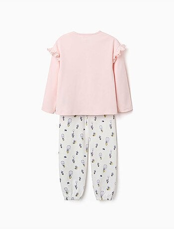 Pyjama long en coton avec imprimés Minnie