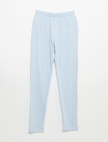 Pyjama long en jersey de coton - 2 pièces