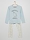     Pyjama long en jersey imprimé 'chat' vue 1
