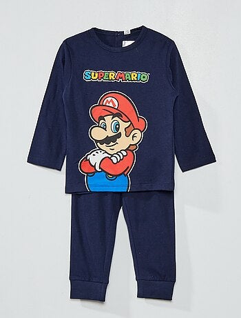 Pyjama long en jersey 'Mario Kart'