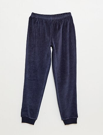 Pyjama long en velours 'Mario Kart' t-shirt + pantalon - 2 pièces