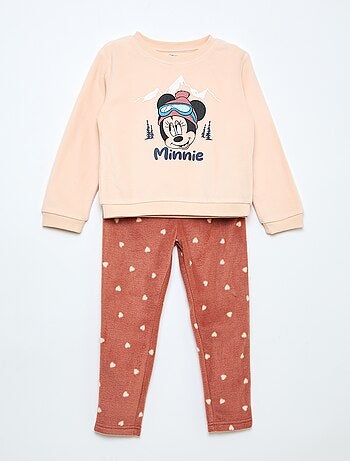 Pyjama long en velours 'Marie' 'Disney'